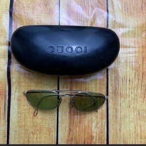 Vintage Gucci aviator sunglasses authentic